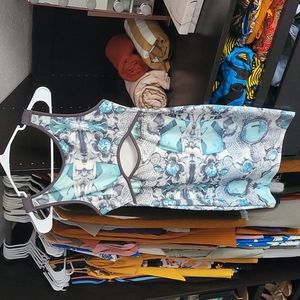 Jewel Print Cocktail Dress